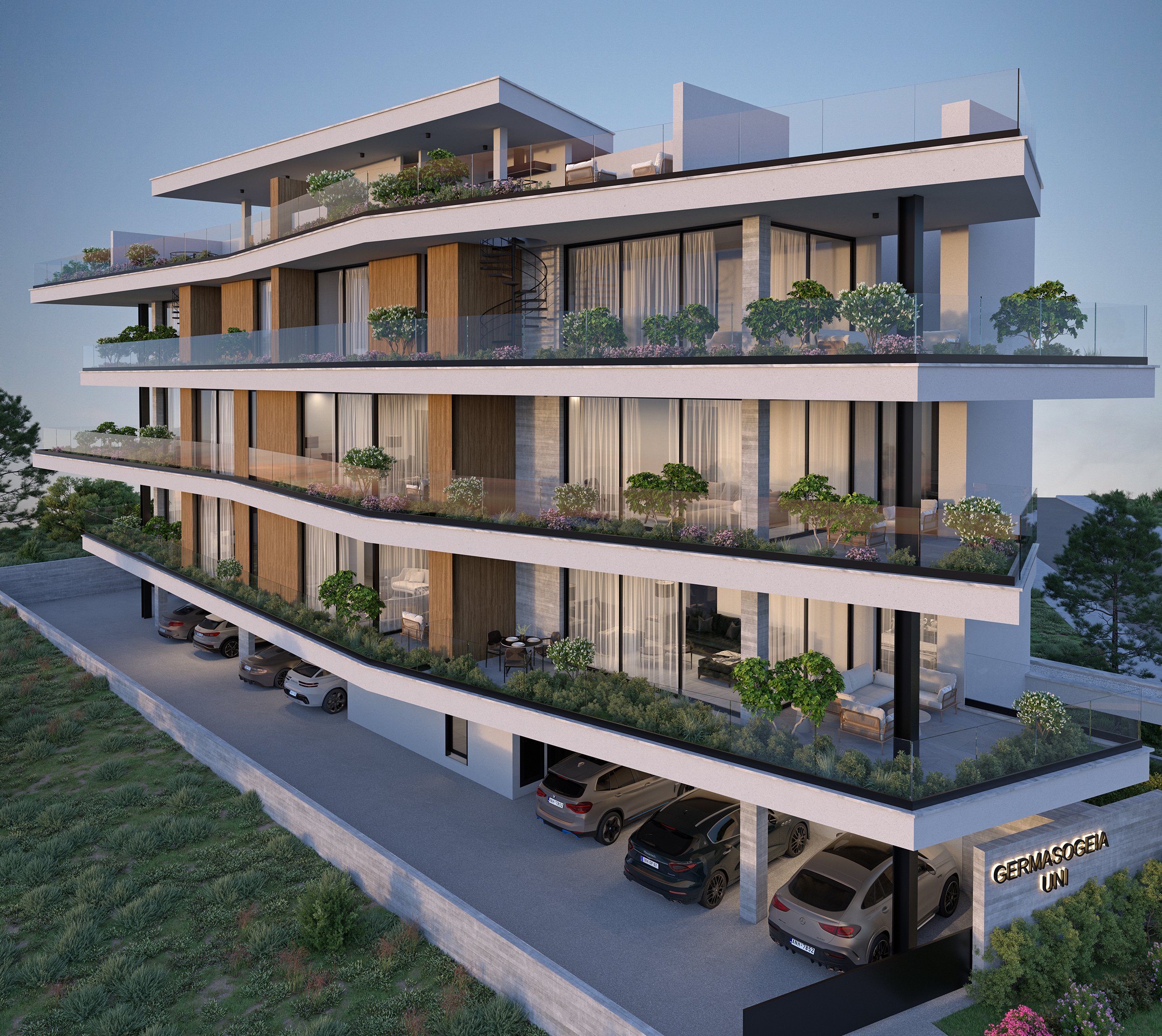 Квартира в germasogeia, Кіпр, 80.00м² - зображення 2