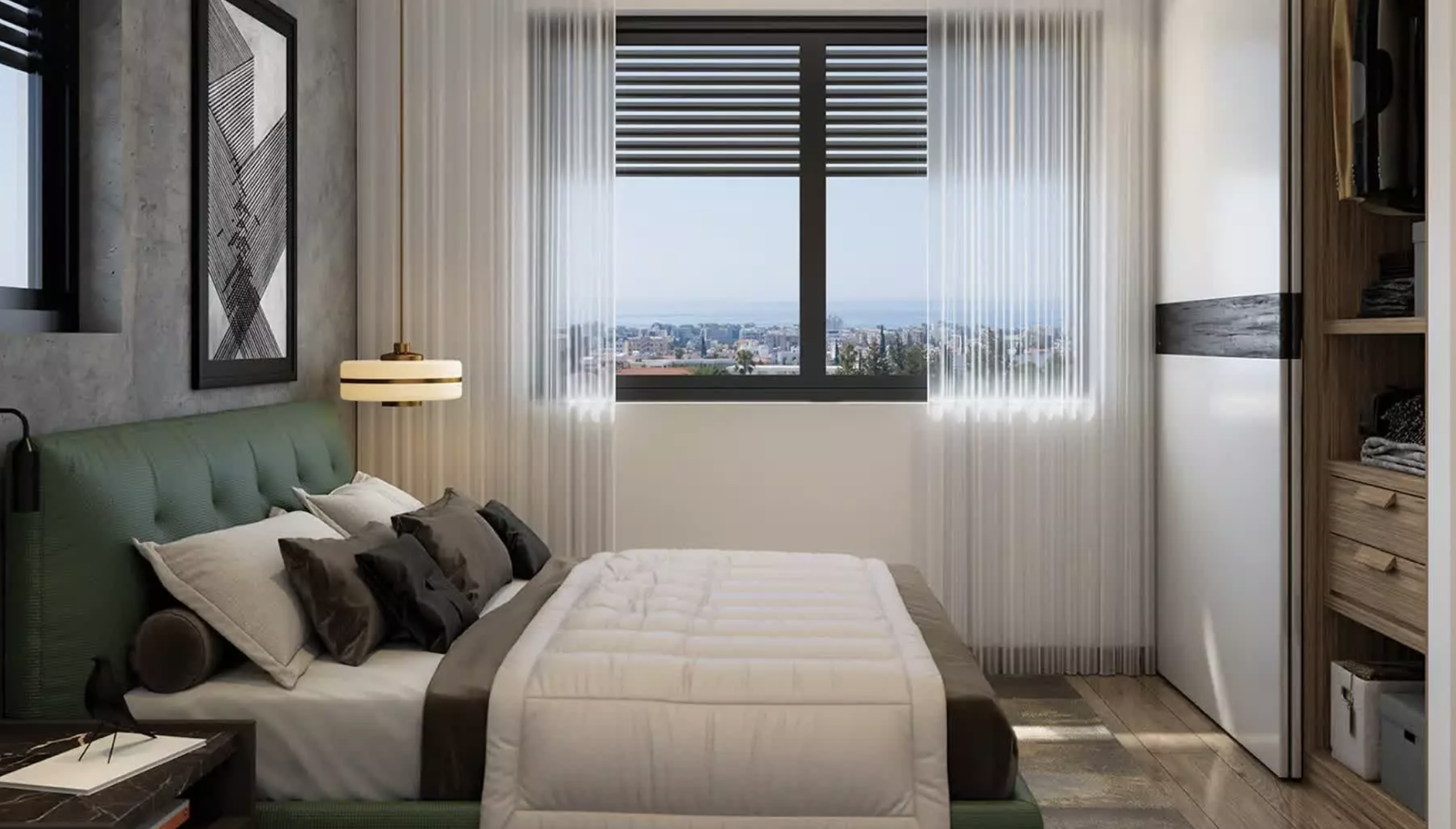Квартира в mesa-geitonia, Кіпр, 53.00м² - зображення 5