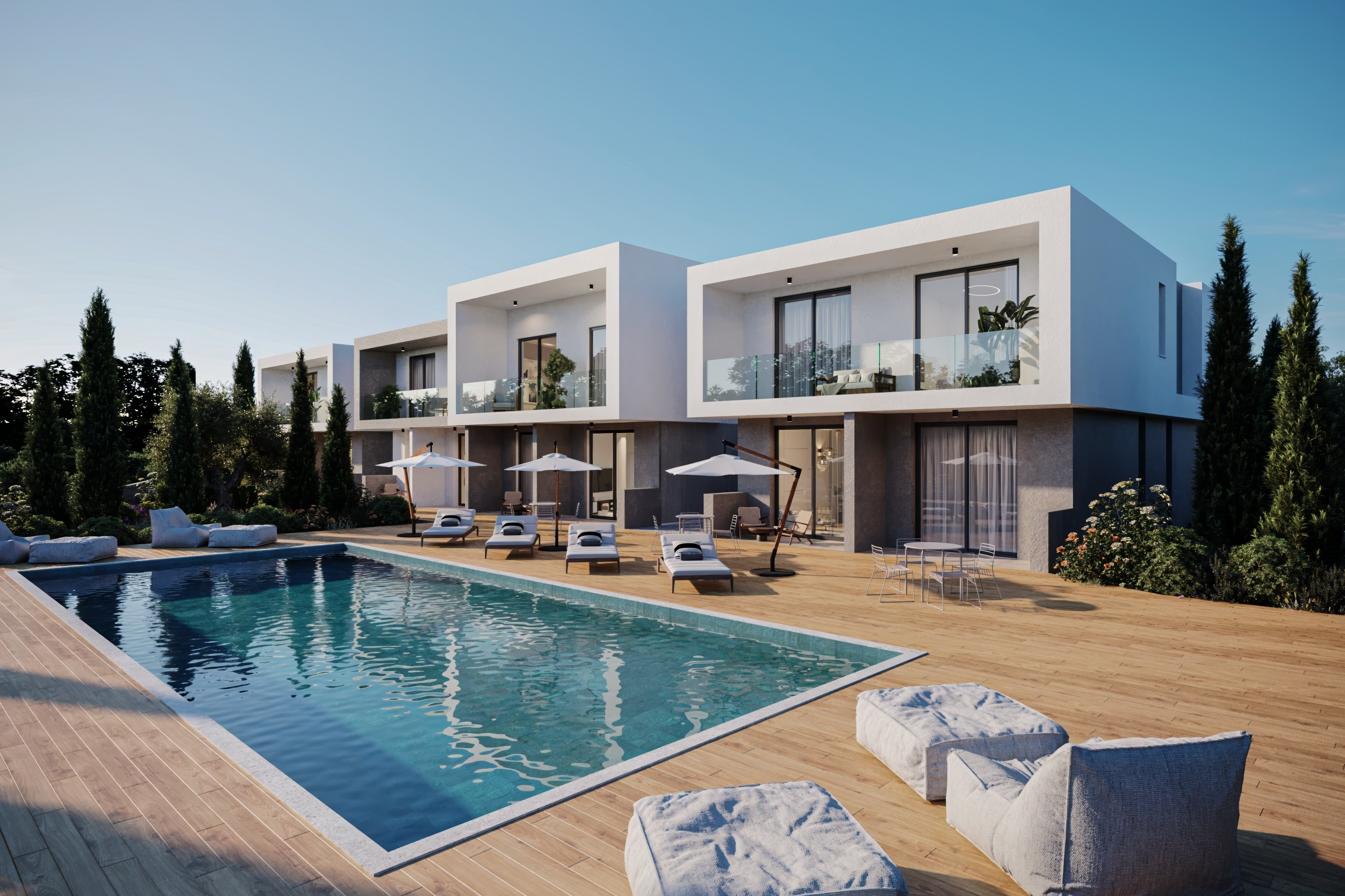 Apartament z 2 sypialniami, 77.00m² w chlorakas, Cypr [ID: 0602-239528]