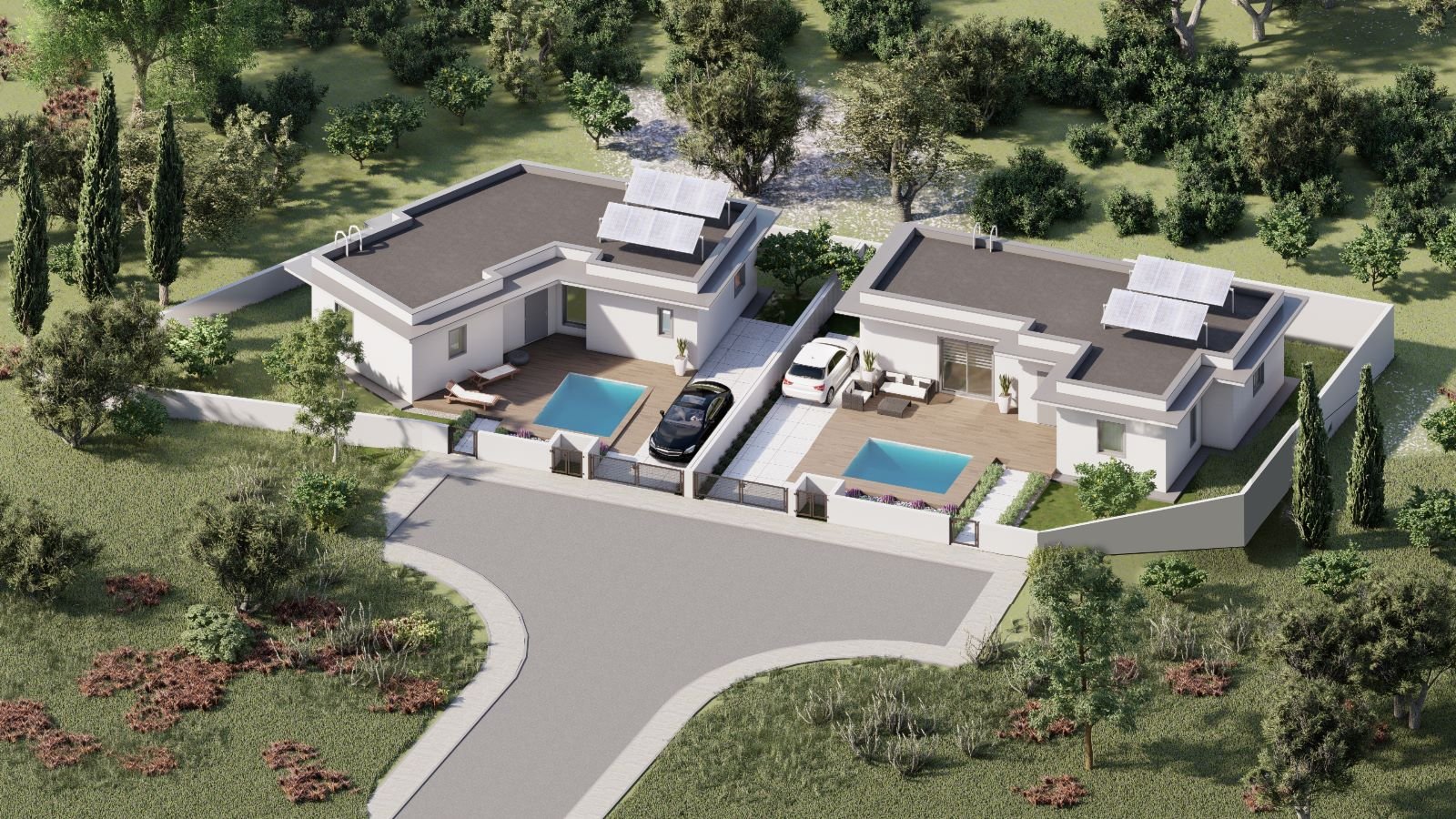 Bungalow w apsiou, Cypr - obraz 2