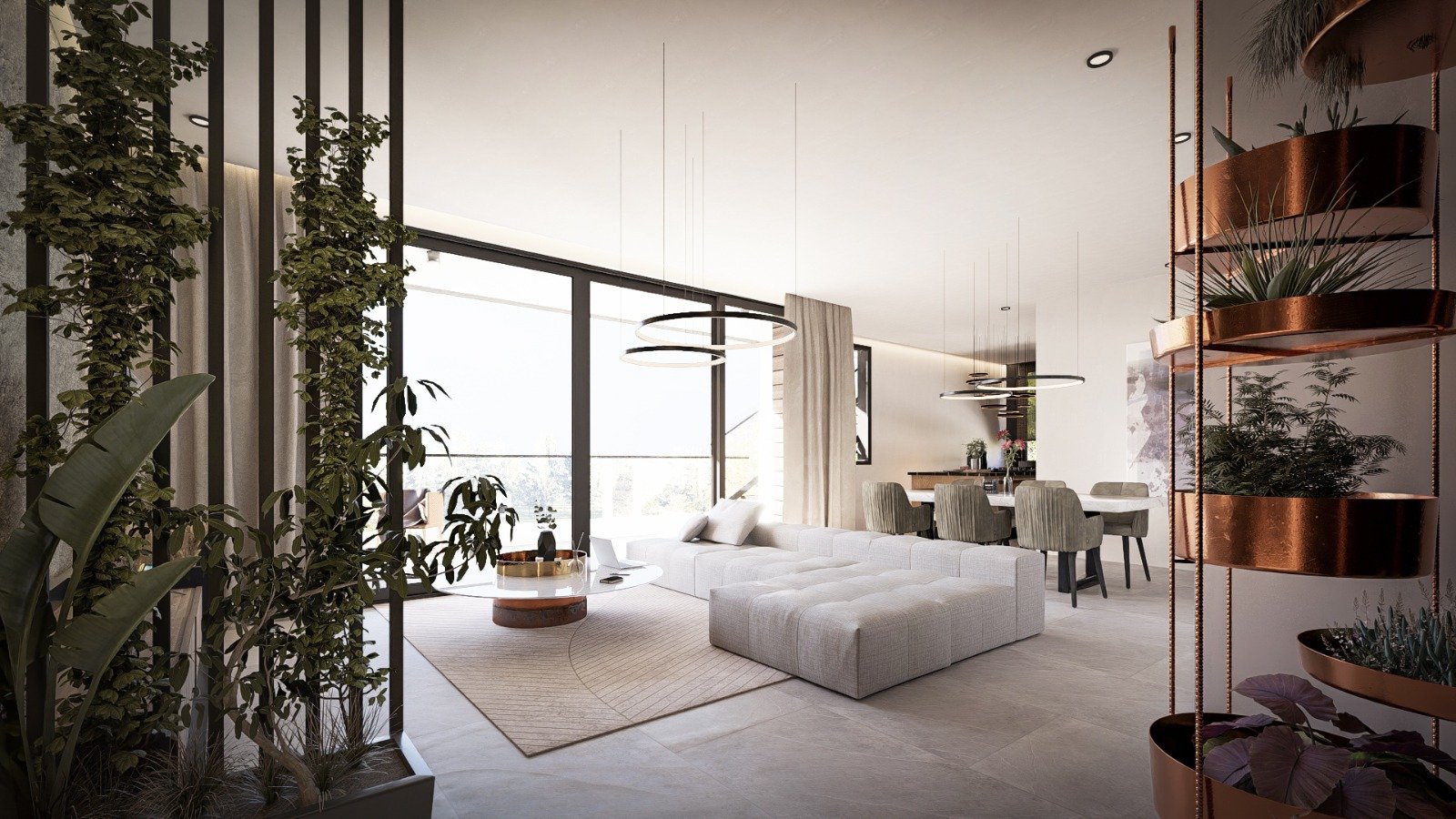 Apartament z 2 sypialniami, 81.00m² w mesa-geitonia, Cypr [ID: 0602-240015]