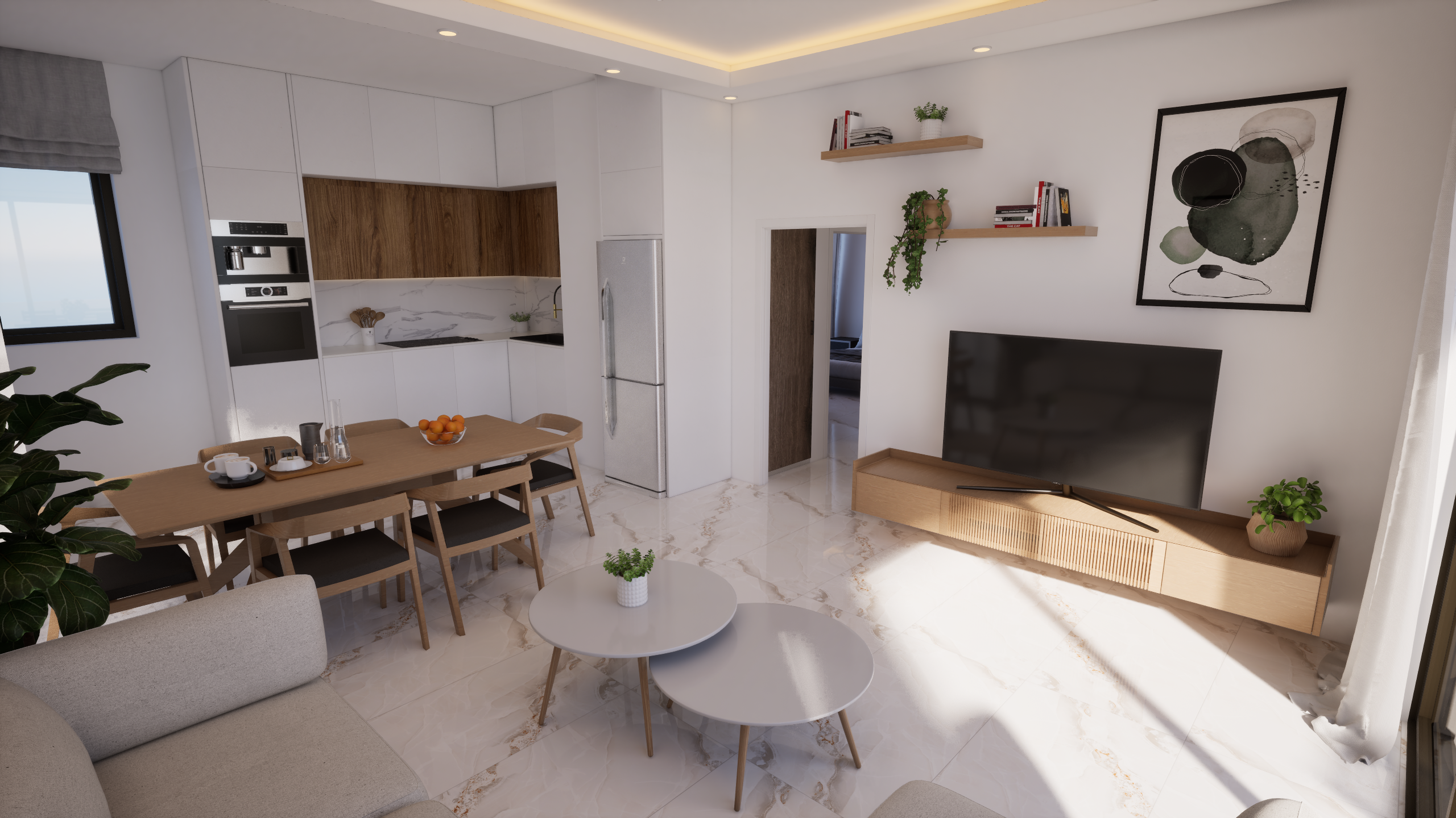 Квартира в agioi-anargyroi-i, Кіпр, 80.00м² - зображення 4