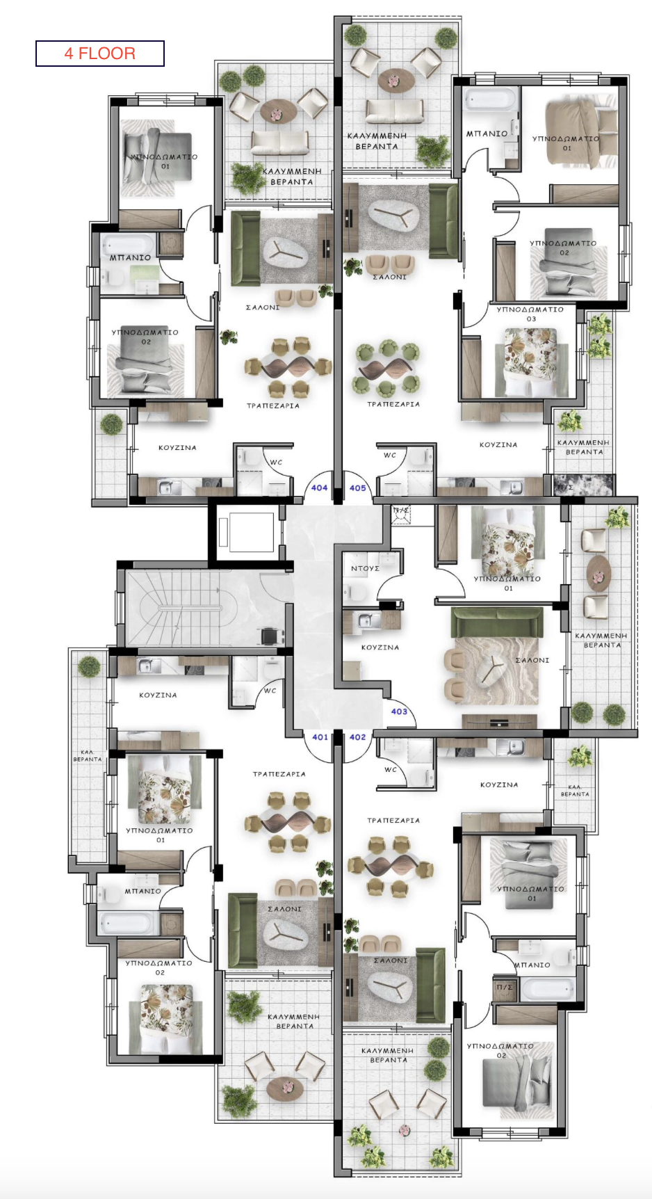 Квартира в polemidia-kato, Кіпр, 101.00м² - зображення 8
