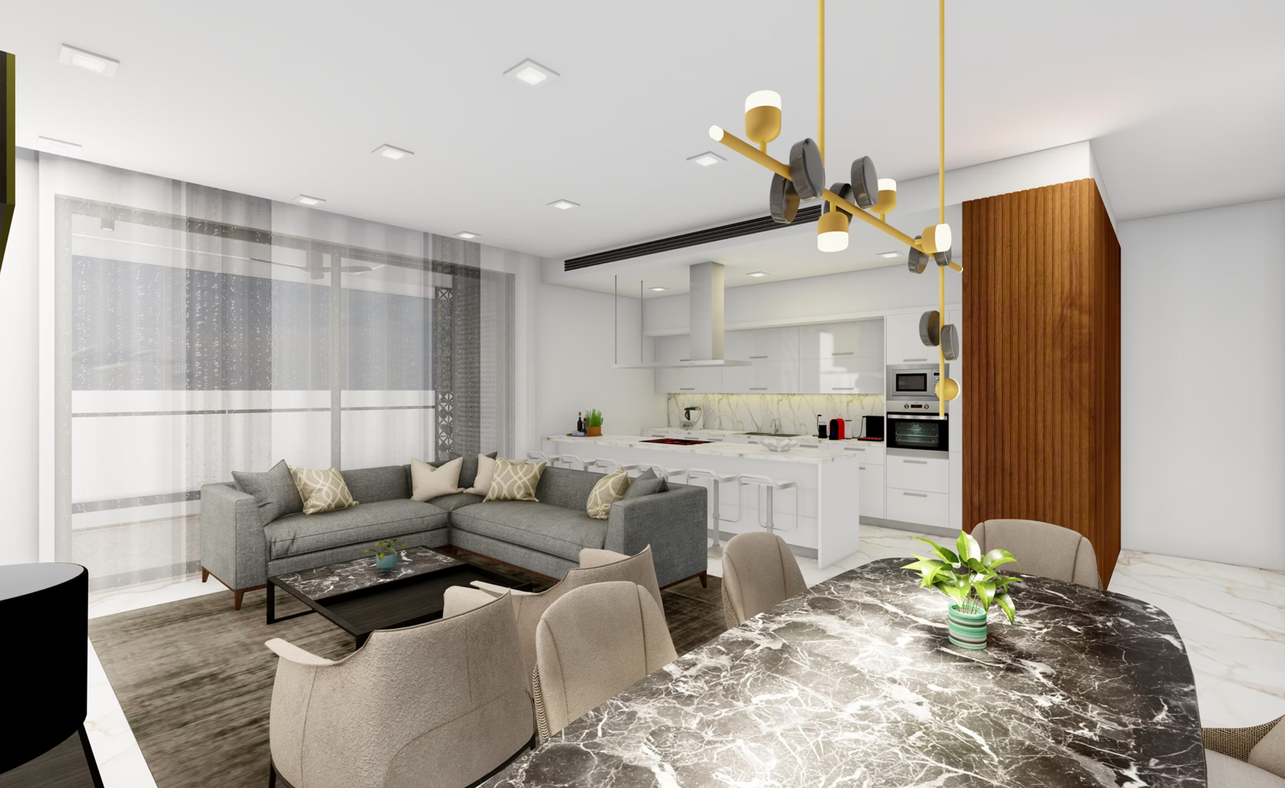 Квартира с 2 спальнями, 90.00м² в panthea, Кипр [ID: 0602-235804]
